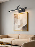 Searchlight Black Massy rechargeable wall lamp, UK version