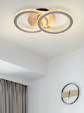 Searchlight flush ceiling light with LED dimming, UK version
