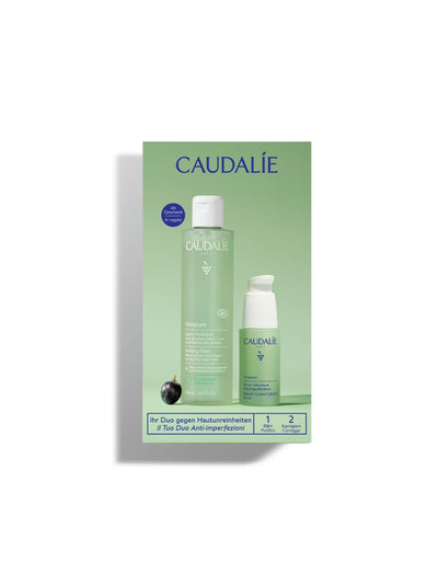 Next Caudalie Vinopure Serum and Gel Cleanser Skincare Gift Set 30ml + 150ml- Buy online at McGrocer