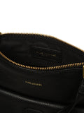 Pure Luxuries black leather cross-body bag, UK version
