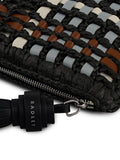 Radley The Camden raffia check pouch (British brand)