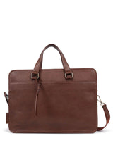 Next Jones Bootmaker Brown University Leather Briefcase- Buy online at McGrocer