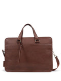 Jones Bootmaker brown leather briefcase (British brand)