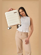 Next Cabin Max Cream Anode Under Seat Small Suitcase 24L- Buy online at McGrocer