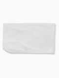 MORI White Supersoft baby blanket 87x74cm - British product