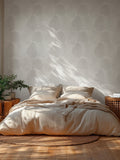 Galerie Grey Horizon Tree Leaf wallpaper sample A4 - British product