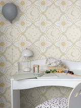Next Galerie Wallcoverings Yellow Resan Star A4 Wallpaper Sample- Buy online at McGrocer