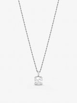 Next Inicio Sterling Silver Cushion Pendant- Buy online at McGrocer