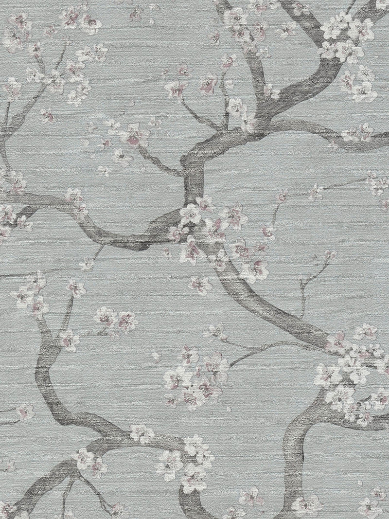 Galerie Floral Grey Horizon wallpaper 10.05m - British product