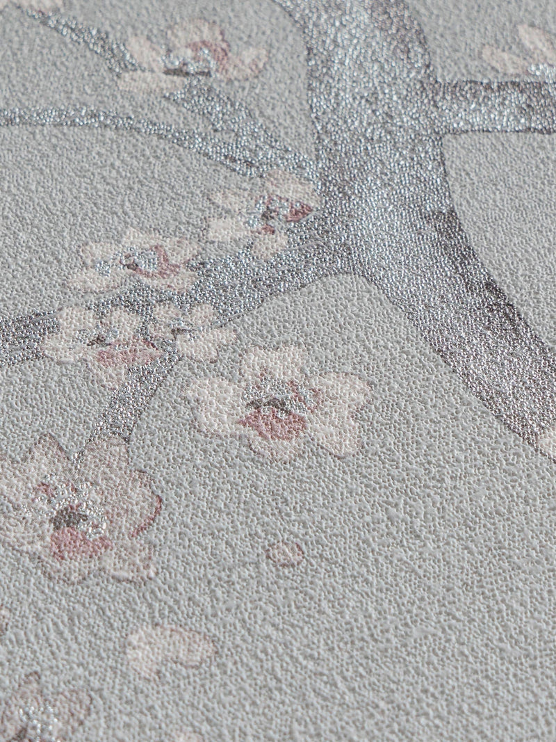 Galerie Floral Grey Horizon wallpaper 10.05m - British product