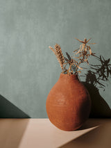 Next Galerie Blue Terra Plain Texture Clay Wallpaper 10.05m- Buy online at McGrocer