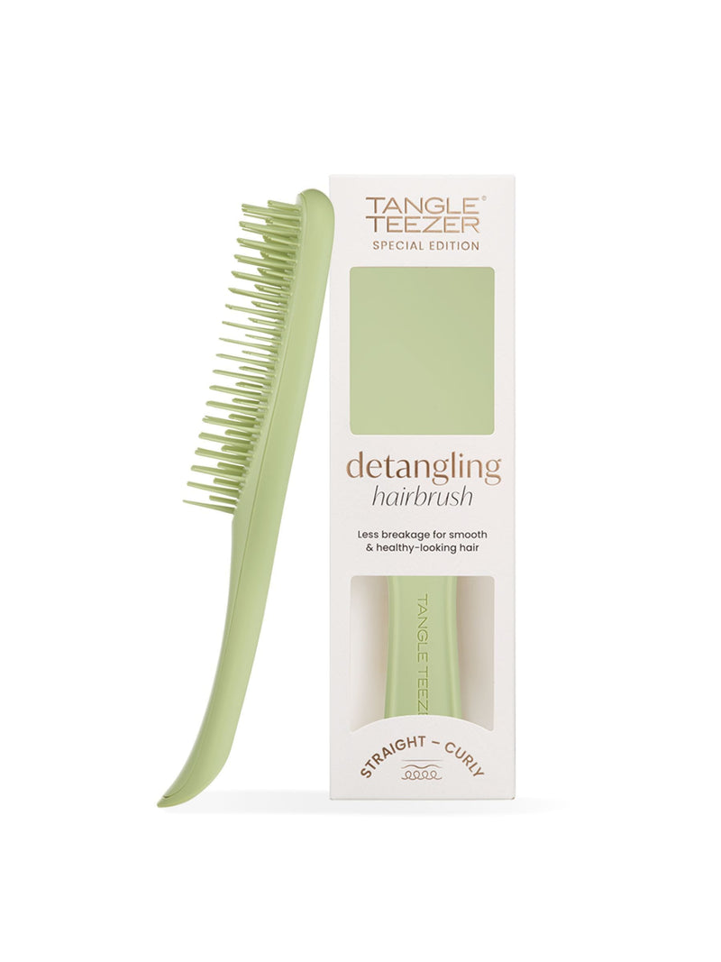 Tangle Teezer detangling brush Olive Green matte finish, imported from the UK