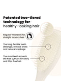 Tangle Teezer Ultimate Detangler matte porcelain brush - British product