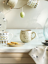 Next Sophie Allport Grey Sheep Stoneware Mug 500ml- Buy online at McGrocer
