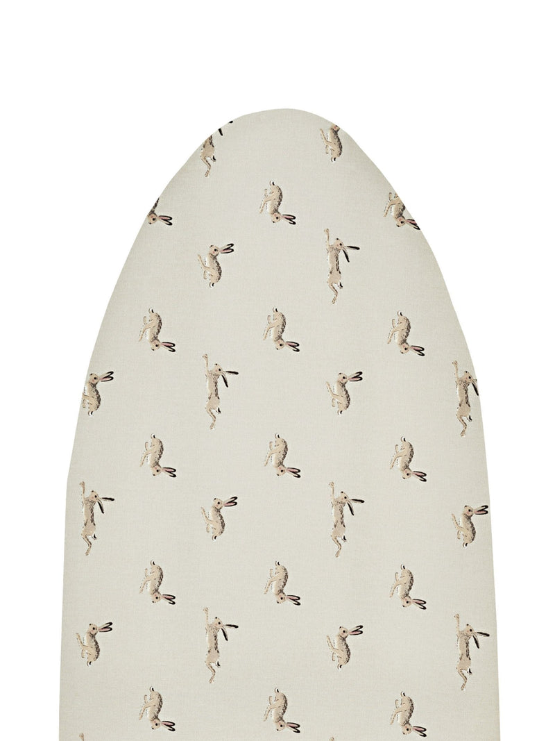 Sophie Allport neutral stone hare ironing board cover 130cm x 52cm (British brand)