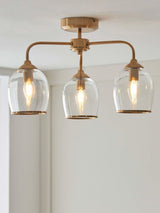 Next Gallery Home Aged Brass Ashton Ceiling Light- Buy online at McGrocer