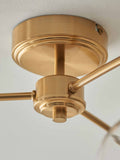Gallery Home aged brass Ashton ceiling light (British brand)