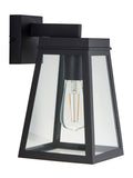 Gallery Home Textured Black Lynwood wall light, imported from the UK