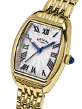 Rotary Heritage Astoria mother-of-pearl dial gold watch (British brand)