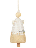 Widdop ceramic mini angel bell friend 21cm, imported from the UK