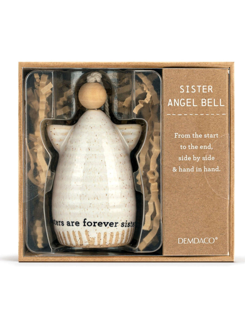 Widdop Cream Sister Mini Angel Bell 21cm - British product