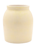 Widdop handpainted sunflower vase white 16cm (British brand)