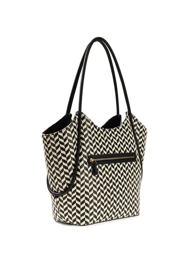 Guess tote bag black Tessi 2 in 1, UK version