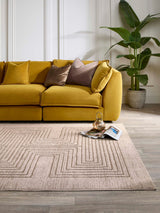 Next Origin Rugs Natural Calacatta Lines Rug- Buy online at McGrocer