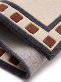Origin Rugs cream borderline wool rug - British product