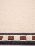 Origin Rugs cream borderline wool rug - British product