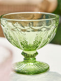 Dibor glass footed bowls set of 6, UK version