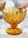 Dibor glass footed bowls set of 6, UK version