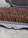 Dibor cast iron boot brush with watering can design - British product