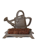 Dibor cast iron boot brush with watering can design - British product