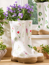 Next Dibor White Welly Boot Planter- Buy online at McGrocer