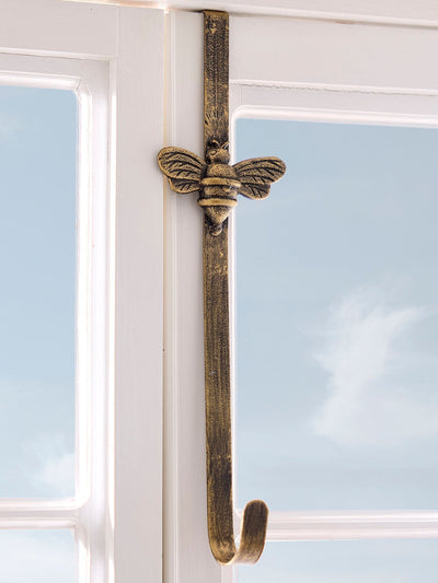 Next Dibor Gold Door Wreath Hanger- Buy online at McGrocer