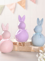 Next Widdop Set of 3 Multicoloured Ceramic Pastel Bunny Ornaments- Buy online at McGrocer