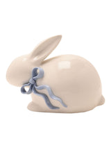 Next Widdop White Bunny Bow Stoneware Ornament 13cm- Buy online at McGrocer