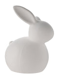 Widdop white ceramic bunny LED light 15cm, UK version