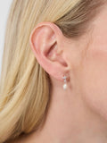 Accessorize sterling silver plated pearl earrings 5 pack - British product