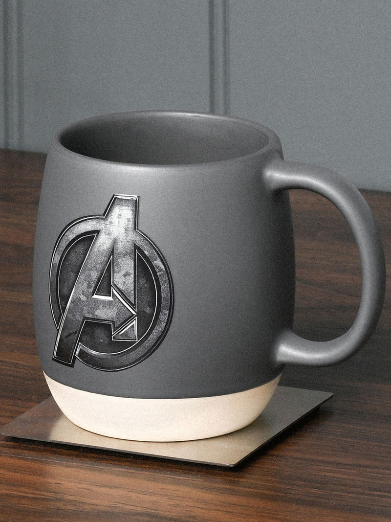 Marvel Avengers grey mug 10.5cm, imported from the UK