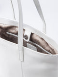 Lakeland Leather Torver Classic tote in white, imported from the UK
