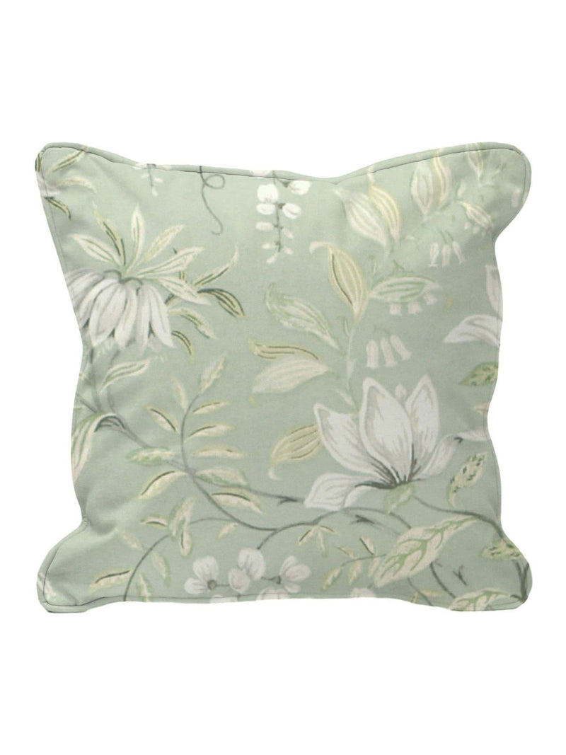 Laura Ashley sage green Parterre scatter cushion 40x40cm, imported from the UK