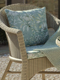 Laura Ashley sage green Parterre scatter cushion 40x40cm, imported from the UK