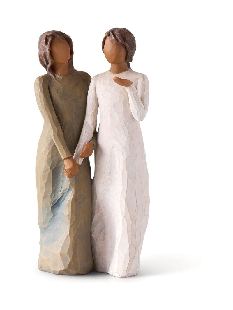 Willow Tree sister figurine darker skin 20cm, UK version