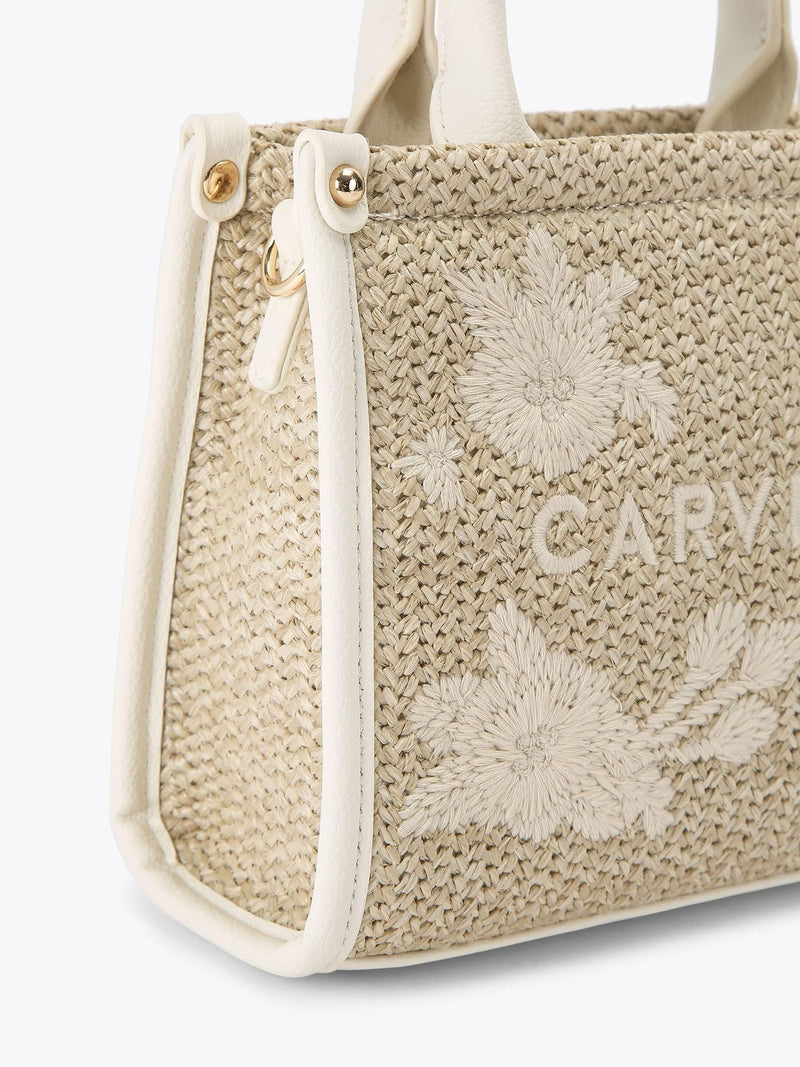 Carvela beige Sorrento micro tote bag - British product