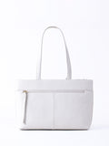 Lakeland Leather White Wasdale tote bag, UK version