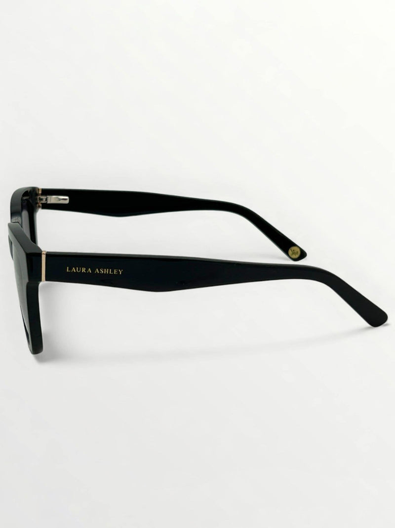 Laura Ashley black round sunglasses filter category 3 - British product