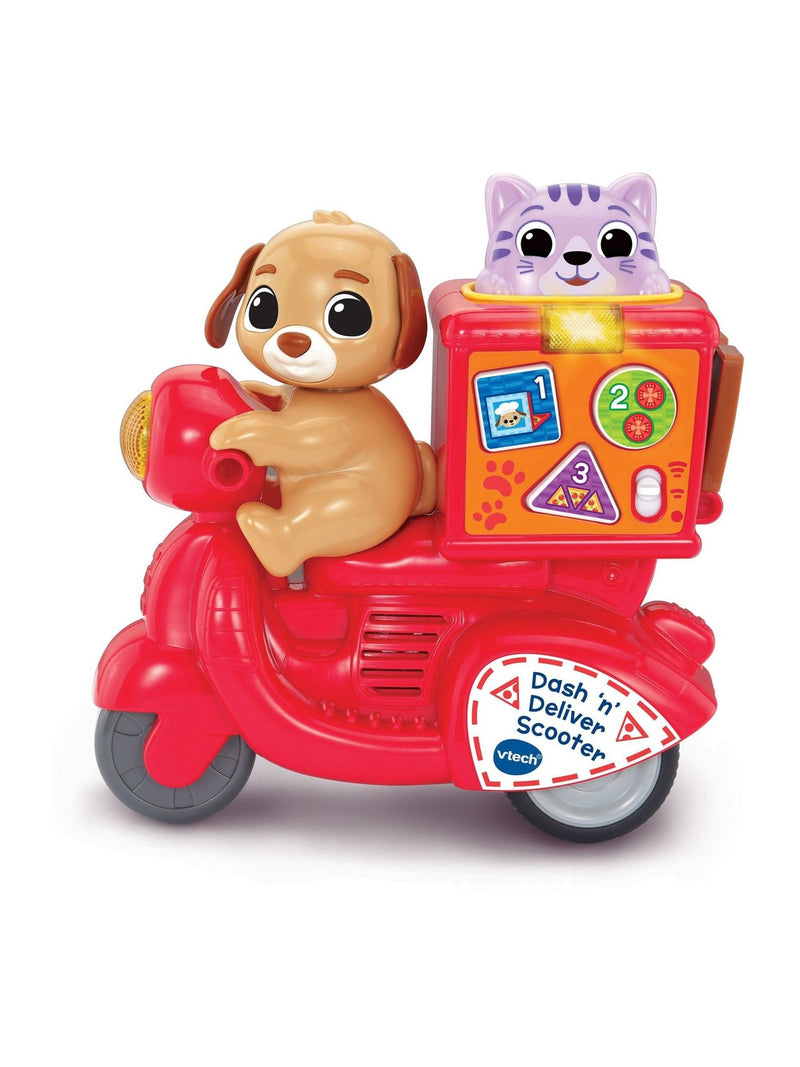 VTech Dash and Delivery Scooter learning toy (British brand)