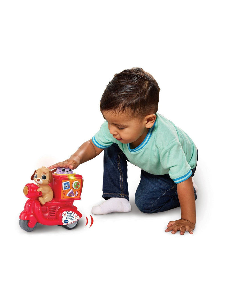 VTech Dash and Delivery Scooter learning toy (British brand)